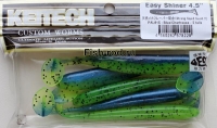 Съедобная резина KEITECH Easy Shiner 4.5  PAL#15 Blue/Chartreuse