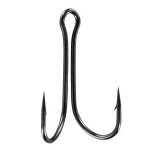Крючок Namazu Double Hook Long, размер 1/0 (INT), цвет BN, двойник, 1шт.